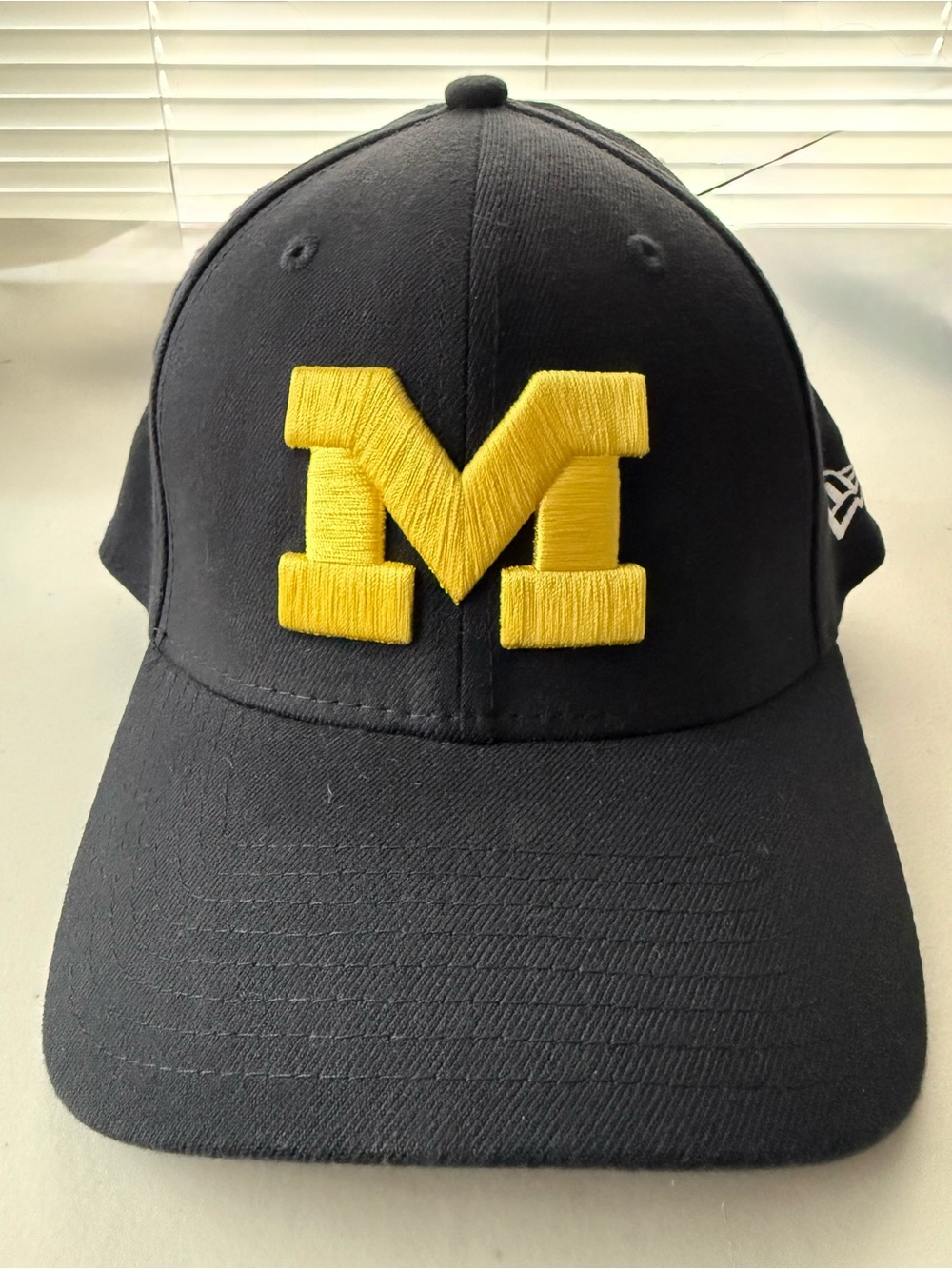 New Era Michigan Black Cap with Yellow 'M' Patch